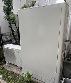 東京都練馬区 M様 ダイキンエコキュート EQ37WFTV  薄型 370L フルオート 交換工事 交換後