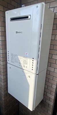 神奈川県横浜市南区 H様 ノーリツ給湯器 GT-1660SAWX-2 BL 16号オート追焚付給湯器 交換工事 交換後