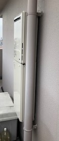 兵庫県伊丹市 N様 都市ガス リンナイ給湯器 RUJ-A2400W 12A13A 24号高温水供給式給湯器 交換工事 交換後