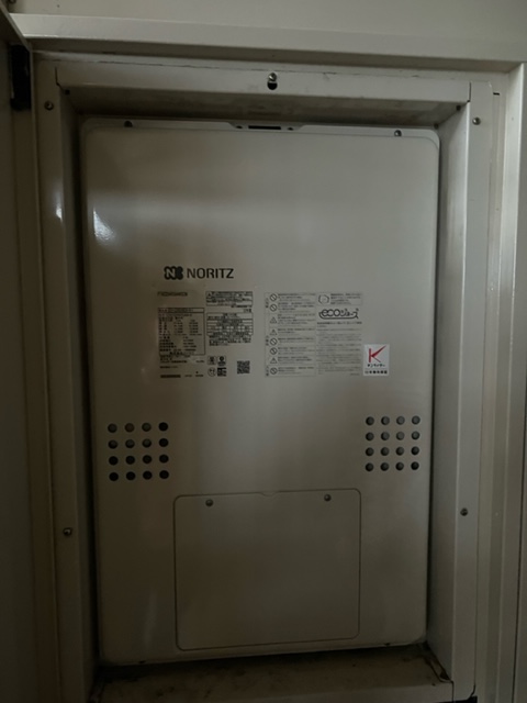 千葉県浦安市 N様 都市ガス ノーリツエコジョーズ  GTH-C2460AW3H-H-1 BL 24号（フルオート）給湯暖房給湯器 交換工事 交換後