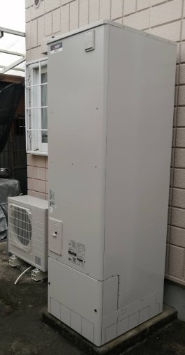 和歌山県岩出市 U様 三菱電機エコキュート SRT-W465 460L角型フルオート 交換工事 交換後