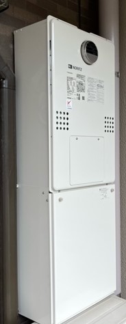 東京都中野区 A様 都市ガス ノーリツエコジョーズ  GTH-C2460AW3H-1 BL 24号（フルオート）給湯暖房給湯器 交換工事 交換後