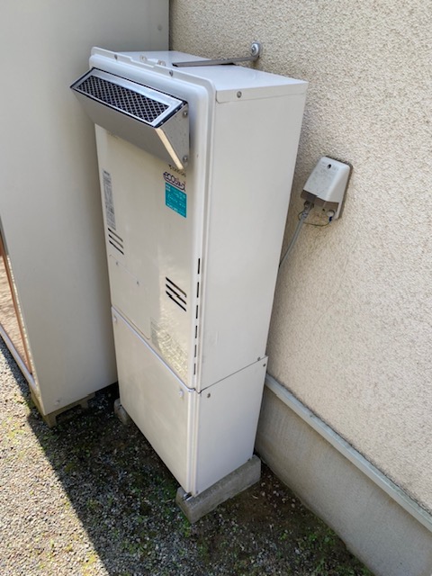 神奈川県横浜市緑区 S様 都市ガス ノーリツエコジョーズ GTH-C2460AW3H-1 BL 24号（フルオート）給湯暖房給湯器 交換工事 交換前