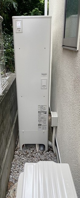 東京都府中市 S様 三菱電機エコキュート SRT-W305D-BS 角型 300L フルオート交換工事 交換後