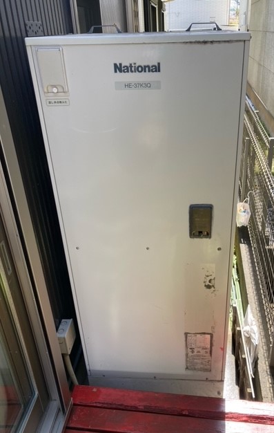 神奈川県相模原市中央区 F様 三菱電機エコキュート SRT-W465 460L角型フルオート  交換工事 交換前