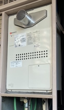 神奈川県相模原市中央区 N様 都市ガス ノーリツ給湯器 GTH-2444SAWX3H-T-1 BL  24号オート給湯暖房給湯器 交換工事 交換後