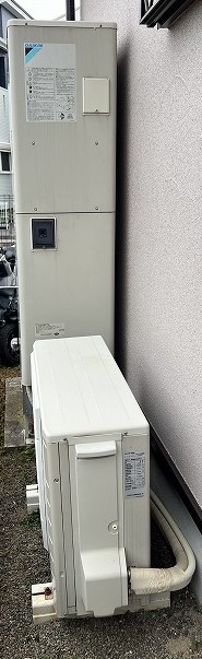 神奈川県平塚市 M様 三菱電機エコキュート SRT-S435UZ 430L薄型フルオート 交換工事 交換前