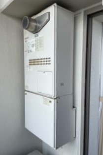 千葉県四街道市 K様 都市ガス ノーリツエコジョーズ GTH-C2460AW3H-T-1 BL  24号スタンダード（フルオート）給湯暖房給湯器 交換工事 交換前