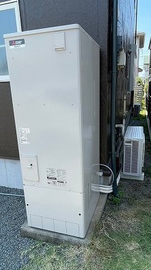 栃木県佐野市 I様 三菱電機エコキュート SRT-S375A 370L角型フルオート 交換工事 交換後