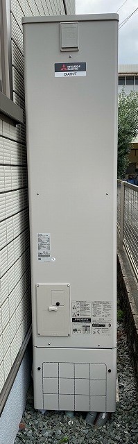 静岡県静岡市葵区 I様 三菱電機エコキュート SRT-W375Z 薄型 370L フルオート 交換工事 交換後