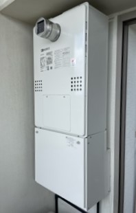 千葉県四街道市 K様 都市ガス ノーリツエコジョーズ GTH-C2460AW3H-T-1 BL  24号スタンダード（フルオート）給湯暖房給湯器 交換工事 交換後