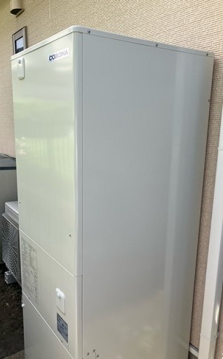 神奈川県鎌倉市 K様 コロナエコキュート CHP-37AY5 角型 370L フルオート (高圧力型) 交換工事 交換後