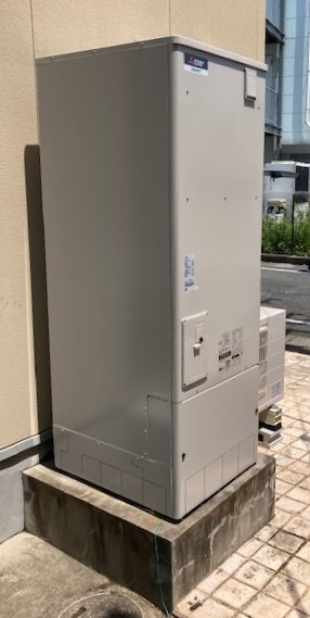 滋賀県守山市  I様 三菱電機エコキュート SRT-W375 角型370L フルオート 交換工事 交換後