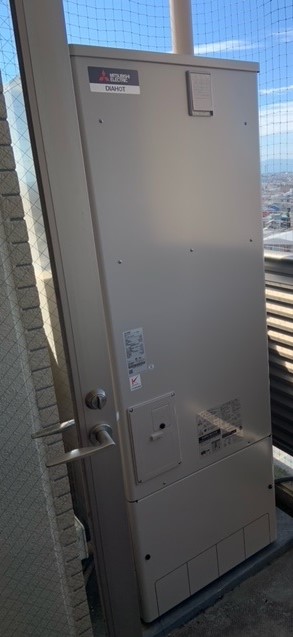 愛知県江南市 H様 三菱電機エコキュート SRT-C375 370L角型エコオート 交換工事 交換後