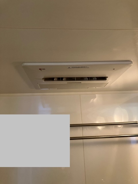 大阪府吹田市 S様 ノーリツ 温水式浴室暖房換気乾燥機（天井カセット形・標準タイプ） BDV-4106AUKNC-J3-BL 交換工事 交換前