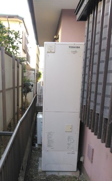神奈川県綾瀬市 K様 ダイキンエコキュートEQX46YFV 460L角型フルオート 交換工事 交換前