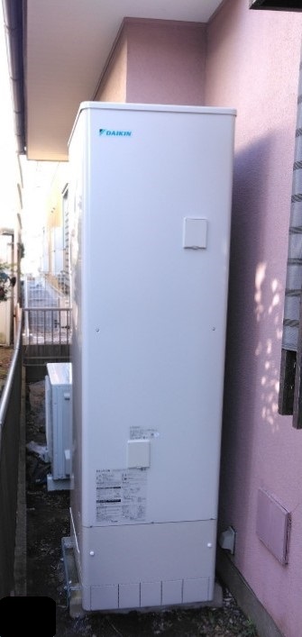 神奈川県綾瀬市 K様 ダイキンエコキュートEQX46YFV 460L角型フルオート 交換工事 交換後
