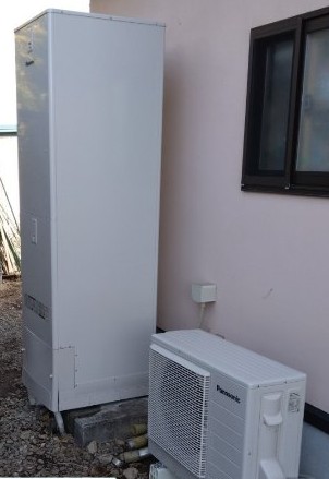 栃木県那須郡那須町 A様 パナソニックエコキュート HE-SU46LQS 460L角型フルオート 交換工事 交換後