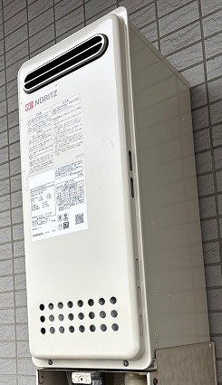 東京都港区 O様 都市ガス ノーリツ給湯器 GT-2053SAWX-4 BL 20号オート追焚付給湯器 交換工事 交換後