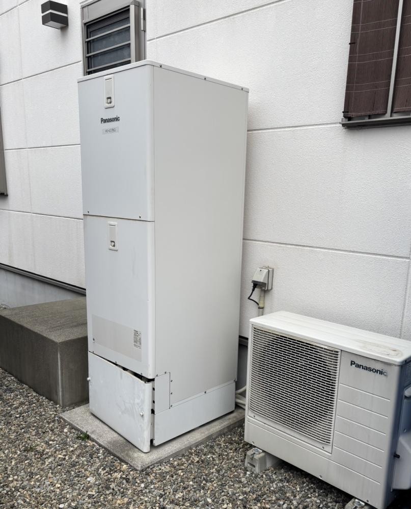 岐阜県本巣郡北方町 H様 ダイキンエコキュートEQX46YFV 460L角型フルオート 交換工事 交換前