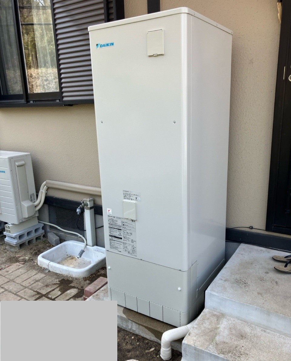 兵庫県神戸市西区 T様 ダイキンエコキュート EQX37YFV 370L角型フルオート 交換工事 交換後
