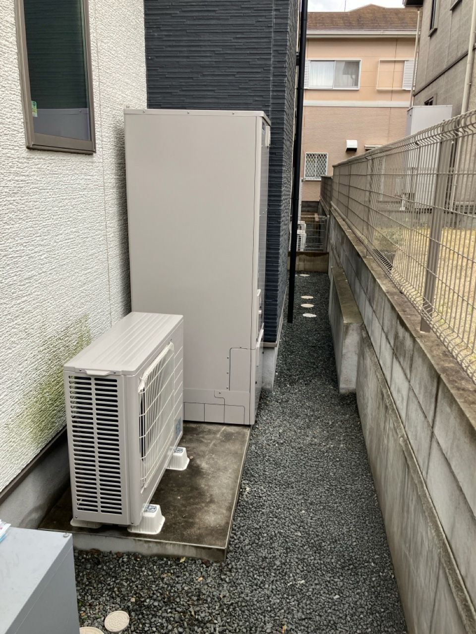 兵庫県加古川市  A様 三菱電機エコキュート SRT-S376 370L角型フルオート 交換工事 交換後