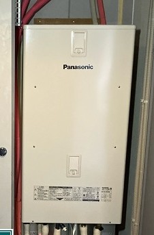 大阪府天王寺区 N様 パナソニックエコキュート HE-C30LQMS 角型 300L フルオート 交換工事 交換後