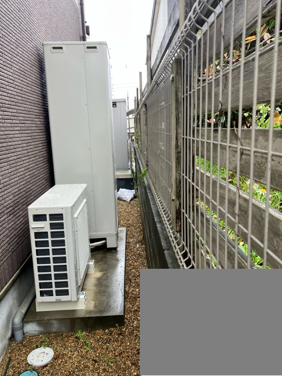 奈良県生駒郡三郷町  S様 ダイキンエコキュートEQX46YFV 460L角型フルオート 交換工事 交換前