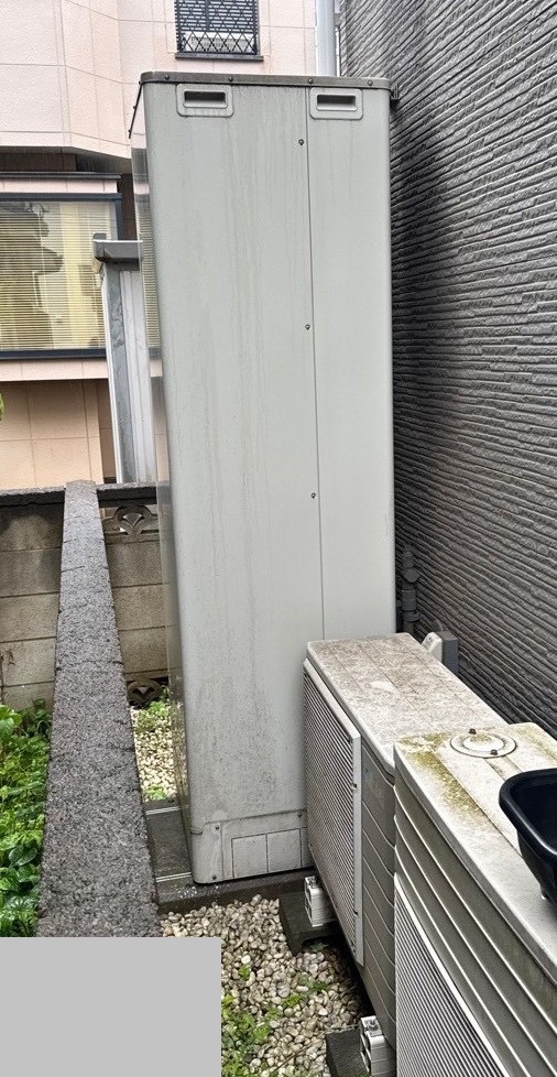 千葉県船橋市 A様 パナソニックエコキュート HE-SU46LQS 460L角型フルオート 交換工事 交換前