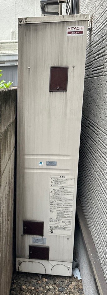 東京都北区 K様 三菱電機エコキュート SRT-S435UZ 430L薄型フルオート 交換工事 交換前