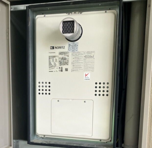 大阪府狭山市T様 ノーリツ GTH-CP2460SAW3H-T-1 BL 24号オート給湯暖房給湯器（エコジョーズ） 交換工事 交換後