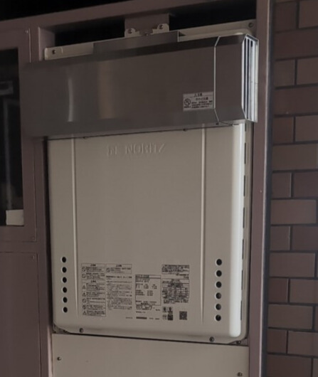 埼玉県上尾市 K様 ノーリツ GT-1670SAW BL 16号オート追焚付給湯器 交換工事 交換後