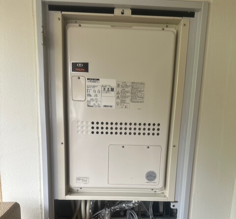 奈良県奈良市 Y様 ノーリツ GTH-2454AW6H-TB BL 24号フルオート給湯暖房給湯器 交換工事 交換前
