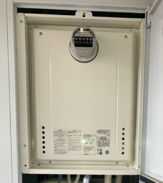 大阪府東大阪市 S様 ノーリツ GT-2470AW-T BL 24号フルオート追焚付給湯器 交換工事 交換後