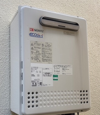 千葉県市川市 S様 ノーリツ GT-C1672AW BL 16号フルオート追焚付給湯器（エコジョーズ） 交換工事 交換前