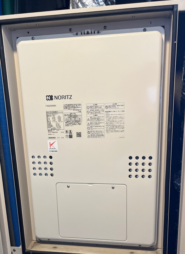 大阪府大阪市 S様 ノーリツ GTH-2454SAW6H-H BL 24号オート給湯暖房給湯器 交換工事 交換後