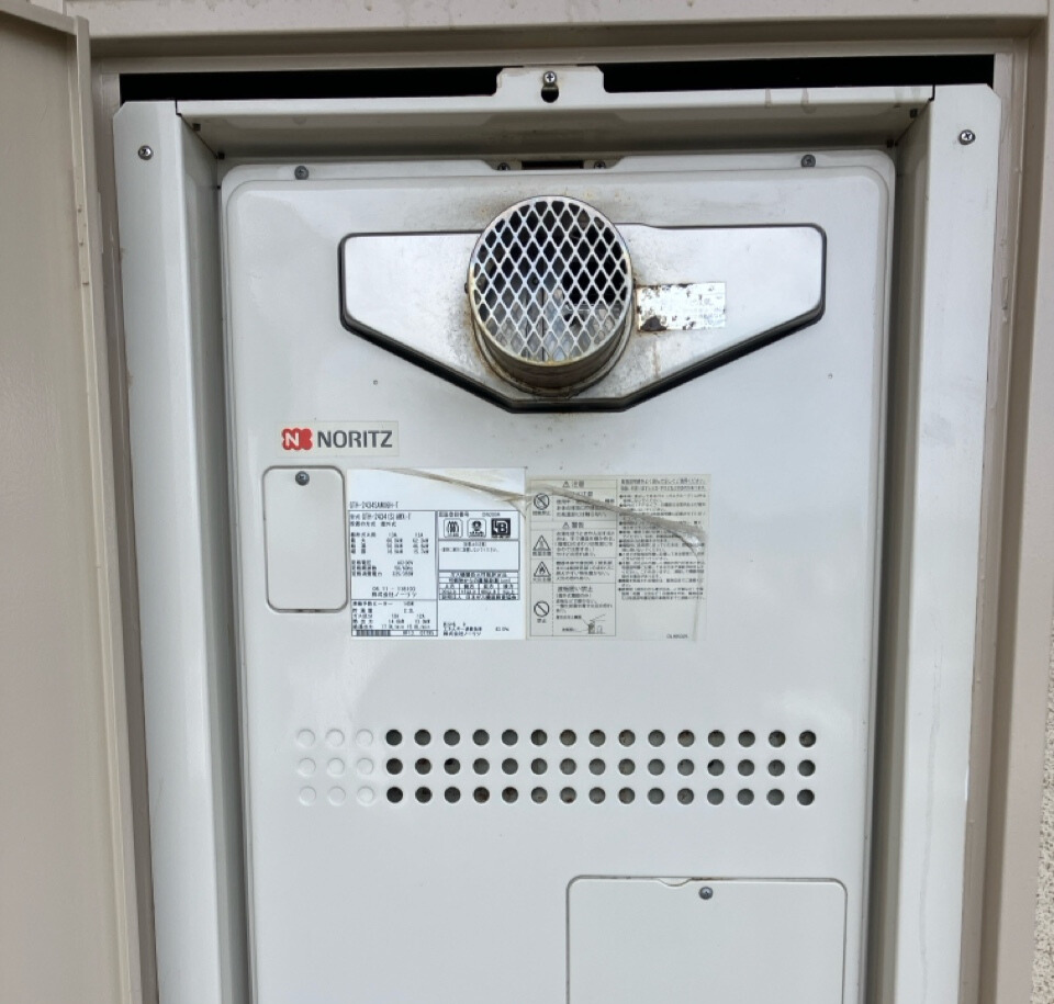 福岡県北九州市 Y様 ノーリツ GTH-2454SAW6H-T BL 24号オート給湯暖房給湯器 交換工事 交換前