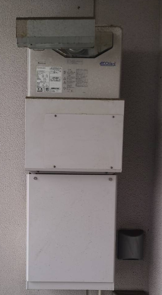 東京都品川区 N様 ノーリツ GTH-C2460AW3H-L-1 BL 24号スタンダード（フルオート）給湯暖房給湯器（エコジョーズ） 交換工事 交換前