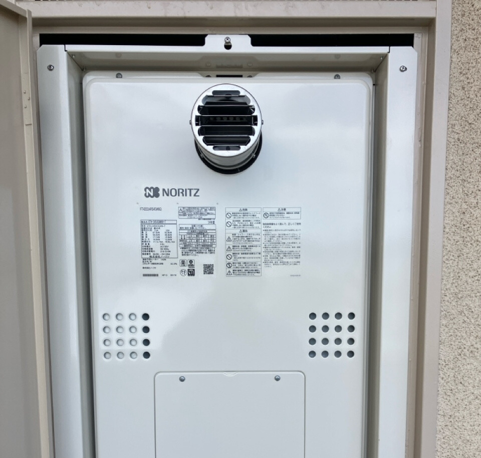 福岡県北九州市 Y様 ノーリツ GTH-2454SAW6H-T BL 24号オート給湯暖房給湯器 交換工事 交換後