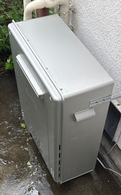 埼玉県三郷市 S様 ノーリツ GRQ-C2072SA BL 20号オート追焚付給湯器（エコジョーズ） 交換工事 交換後