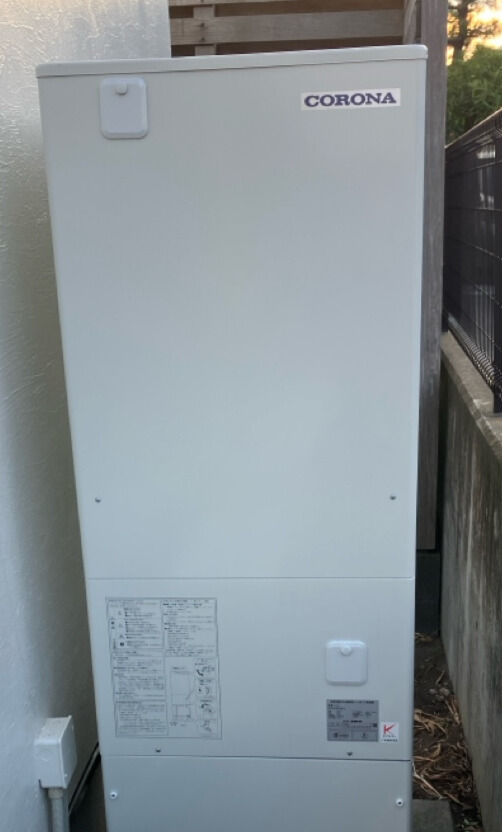 亀岡市 K様 パロマ エコジョーズ FH-E2422SAWL 24号オート追焚付給湯器 交換工事 交換後