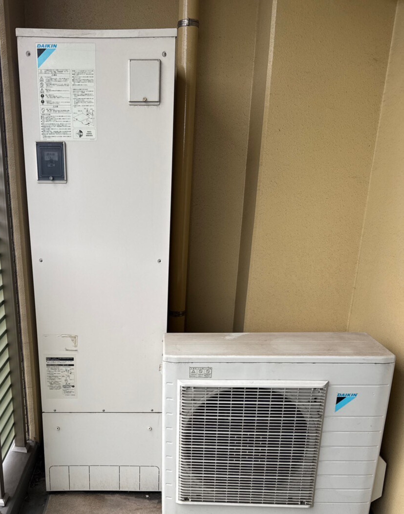 千葉県千葉市 T様 三菱電機 エコキュート SRT-W306D-2 角型/フルオート/高圧力型170kPa/エマスト 交換工事 交換前