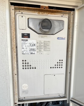 大阪市堺市 T様 ノーリツ 給湯暖房機 GTH-CP2460AW3H-T-1 24号フルオートエコジョーズ 交換工事 交換前