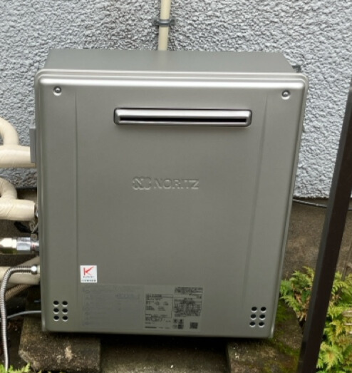 東京都練馬区 M様 ノーリツ エコジョーズ GT-C2472SAR BL 24号オートタイプ 交換工事 交換後