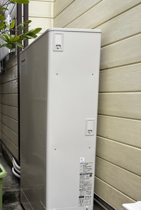 神戸市 T様 パナソニック エコキュート HE-H37LQS 薄型/フルオート/高圧力型170kPa 交換工事 交換後