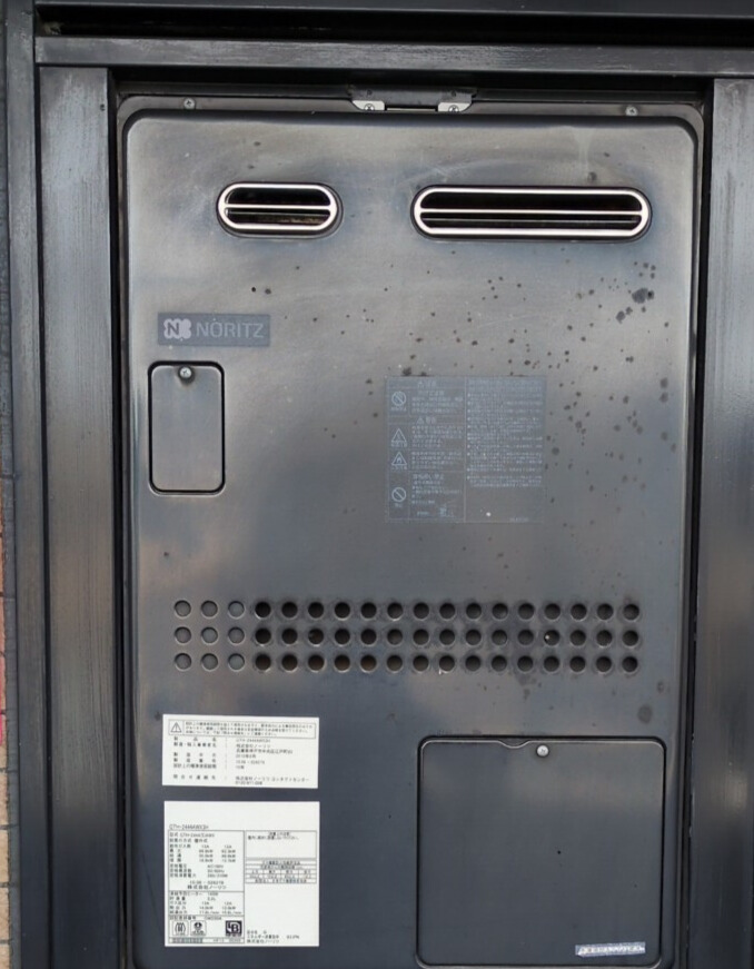 東京都羽村市 I様 ノーリツ GTH-2454SAW3H BL 24号オート追焚付給湯暖房機 交換工事 交換前