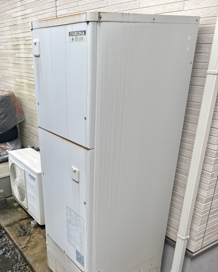 栃木県佐野市 N様 コロナ エコキュート CHP-ED37AZ1  交換工事 交換前