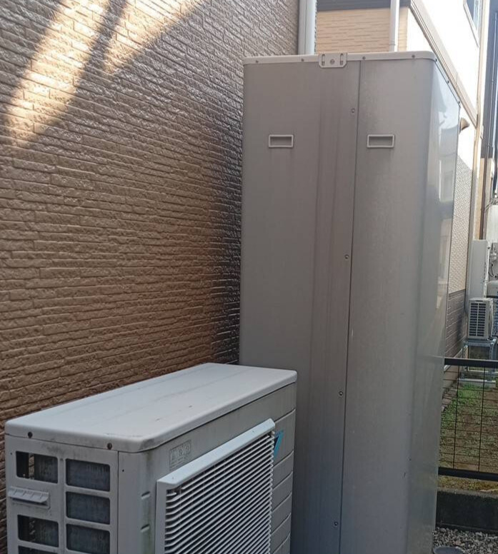 福井市 M様 パナソニック エコキュート HE-S46LQS 角型/フルオート/高圧力型220kPa 交換工事 交換前