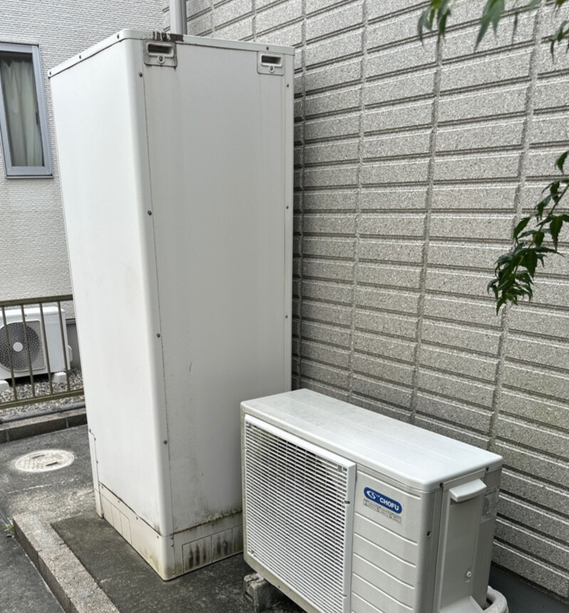 岐阜県関市 Y様 三菱電機 エコキュート SRT-S377 角型/フルオート/高圧力型180kPa 交換工事 交換前