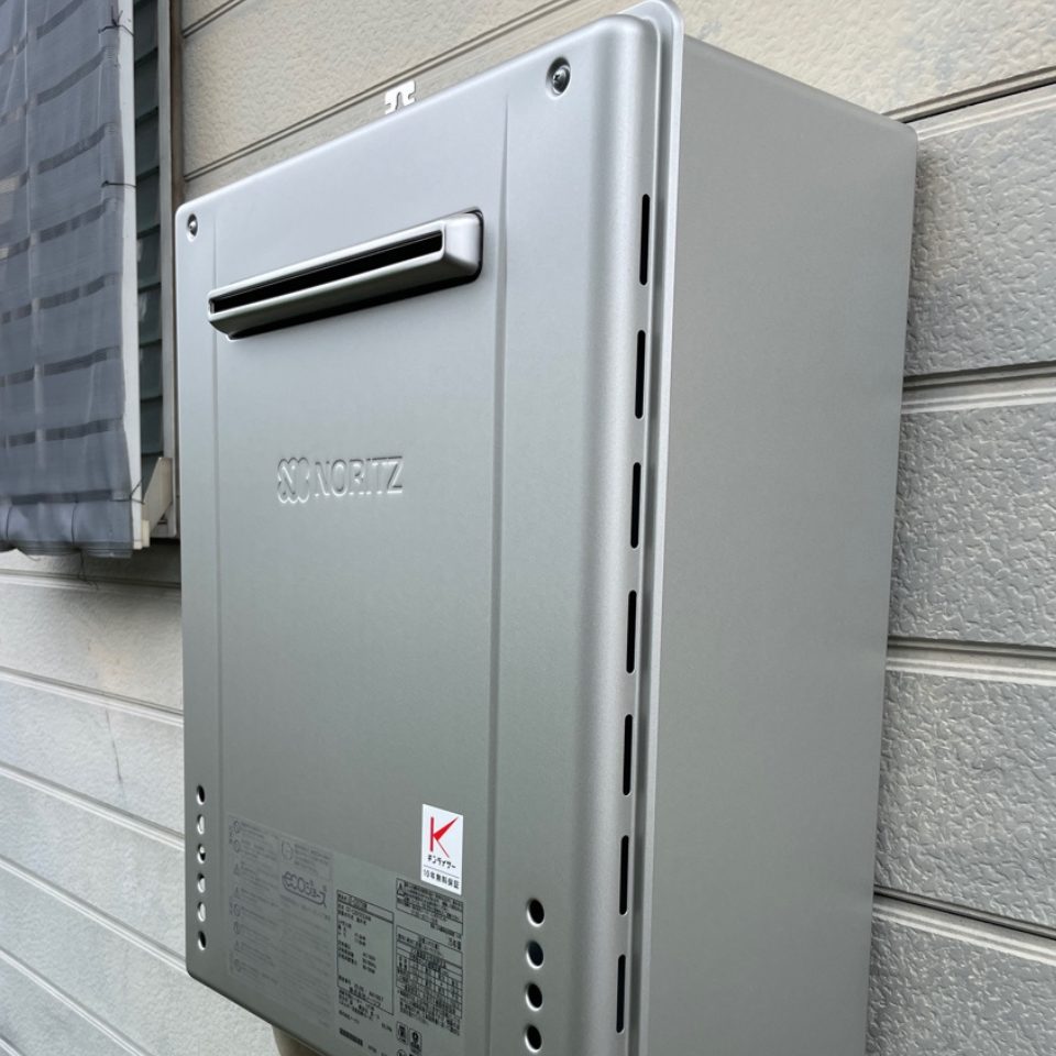 千葉県茂原市 S様 ノーリツ エコジョーズ GT-C2072AW BL 20号フルオート 交換工事 交換後